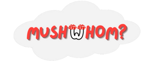 Logo for MushWhom? a critical thinking game.
